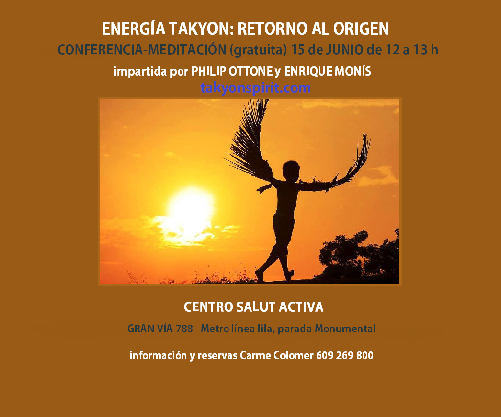 Energía Takyon Conferencia 15 junio